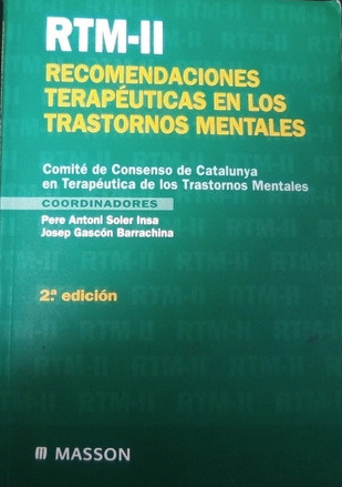 Recomendaciones terapéuticas básicas en los trastornos mentales 2ª ed - Libros Dexeus